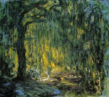 Claude Oscar Monet : Weeping Willow V